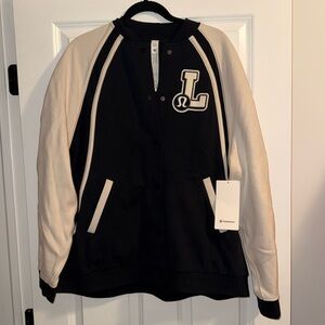 Lululemon Scuba Oversized Collegiate Jacket